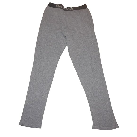 FOG Essentials Thermal Waffle Knit Leggings Large Olive Fear of God Men's Medium - Picture 1 of 6